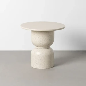 Stolik MDF-metal Little - Biały | Ixia
