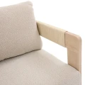 Sofa ogrodowa 2-osobowa Oryna - Beżowo-miodowa | Hesperide
