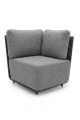 Sofa narożna prawa Serano Lounge - Szara | Monnarita