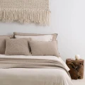Poszewka gładka 60x40 cm - Beżowa DWA SPLOTY | MOYHA