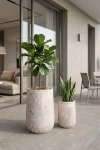 Zestaw doniczek Mirelle Stone | Monnarita
