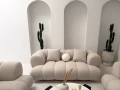 Sofa trzysobowa Lunario - Karmel | Monnarita