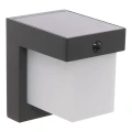 Lampa solarna ścienna magnetyczna Multy - Grafitowa | Hesperide