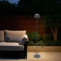 Lampa solarna podłogowa Bolty 120cm - Grafitowa | Hesperide