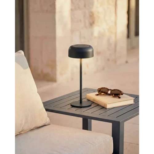 Lampa solarna Bolty 30cm - Grafitowa | Hesperide