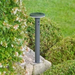 Lampa solarna Detekt - Grafitowa | Hesperide