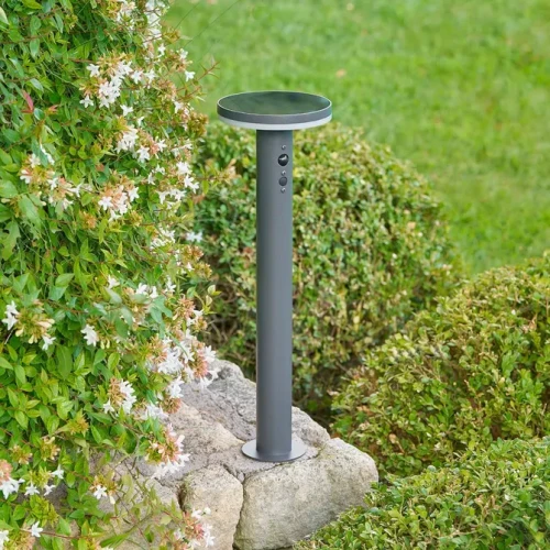 Lampa solarna Detekt - Grafitowa | Hesperide