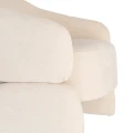 Fotel - kremowy 77x75x73,5 cm | Ixia