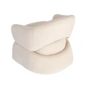 Fotel - kremowy 77x75x73,5 cm | Ixia