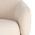 Fotel - kremowy 77x75x73,5 cm | Ixia