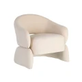 Fotel - kremowy 77x75x73,5 cm | Ixia