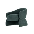 Fotel - niebieski 77x75x73,5 cm | Ixia