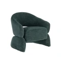 Fotel - niebieski 77x75x73,5 cm | Ixia