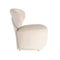Fotel - kremowy 77x73x79 cm | Ixia