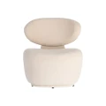 Fotel - kremowy 77x73x79 cm | Ixia