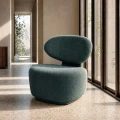 Fotel - niebieski 77x73x79 cm | Ixia