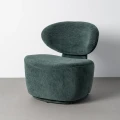 Fotel - niebieski 77x73x79 cm | Ixia
