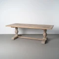 Stół jadalniany z drewna sosnowego 240x105x76 CM | Ixia