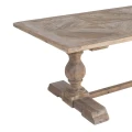 Stół jadalniany z drewna sosnowego 240x105x76 CM | Ixia