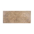 Stół jadalniany z drewna sosnowego 240x105x76 CM | Ixia
