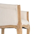Fotel - naturalny-biały 63x60x69 cm | Ixia