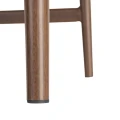 Krzesło metalowe - brązowe-taupe 50x50x81,5 cm | Ixia