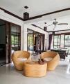 Zestaw rattanowy Tegal 3 owalny - Jasny | Monnarita