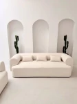 Zestaw sofa 3-os i 2 fotele Belagio - Beżowy | Monnarita