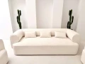 Zestaw sofa 3-os i 2 fotele Belagio - Beżowy | Monnarita