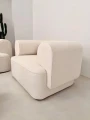 Zestaw sofa 3-os i 2 fotele Belagio - Beżowy | Monnarita