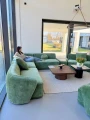 5-częściowa modułowa sofa Amarone Lux - Zielona | Monnarita