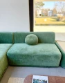 5-częściowa modułowa sofa Amarone Lux - Zielona | Monnarita