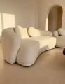 Zestaw sofa 2-os i 2 fotele Amarone Vita - Beżowy | Monnarita