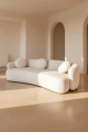 Zestaw sofa 3-os i 2 fotele Amarone Vita - Beżowy | Monnarita