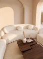 Zestaw sofa 3-os i 2 fotele Amarone Vita - Beżowy | Monnarita