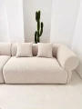 Sofa modułowa trzyczęściowa Milano - kremowa | Monnarita