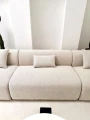 Sofa modułowa trzyczęściowa Milano - kremowa | Monnarita