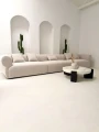 Sofa modułowa trzyczęściowa Milano - kremowa | Monnarita