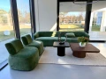 2-częściowa modułowa sofa Amarone Lux - Zielona | Monnarita