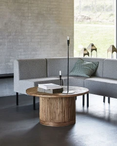 Rattanowy stolik GRO 90cm | House Doctor
