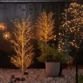 Drzewo 180cm modrzew ośnieżony 600 LED
