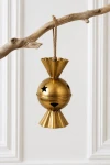 Cukierek metalowy dzwonek złoty średni