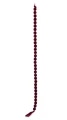 Girlanda z bombek 6cm burgund welur