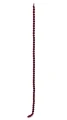 Girlanda z bombek 6cm burgund welur