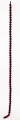 Girlanda z bombek 4cm burgund welur