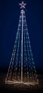 Tańcząca choinka 3D - 180cm 265 Micro LED