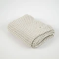 Pled ze splotem - Kremowy DWA SPLOTY | MOYHA 130x170