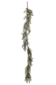 Girlanda 150cm ze srebrnym brokatem i diamencikami