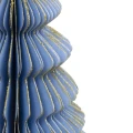 Choinka papierowa 30cm - niebieska | Atmosphera