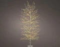 Drzewo LED 180 cm - metalowe złote
